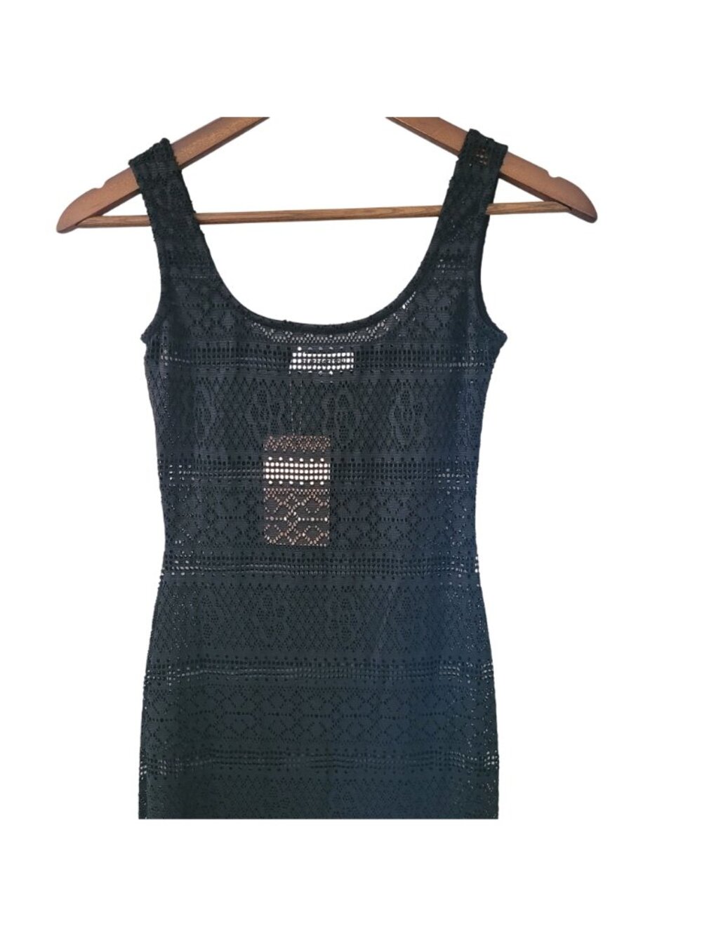 Thatssofetch Lace Maxi Dress Size XS/S Sterling Black Bodycon Sexy NWT - Picture 3 of 9